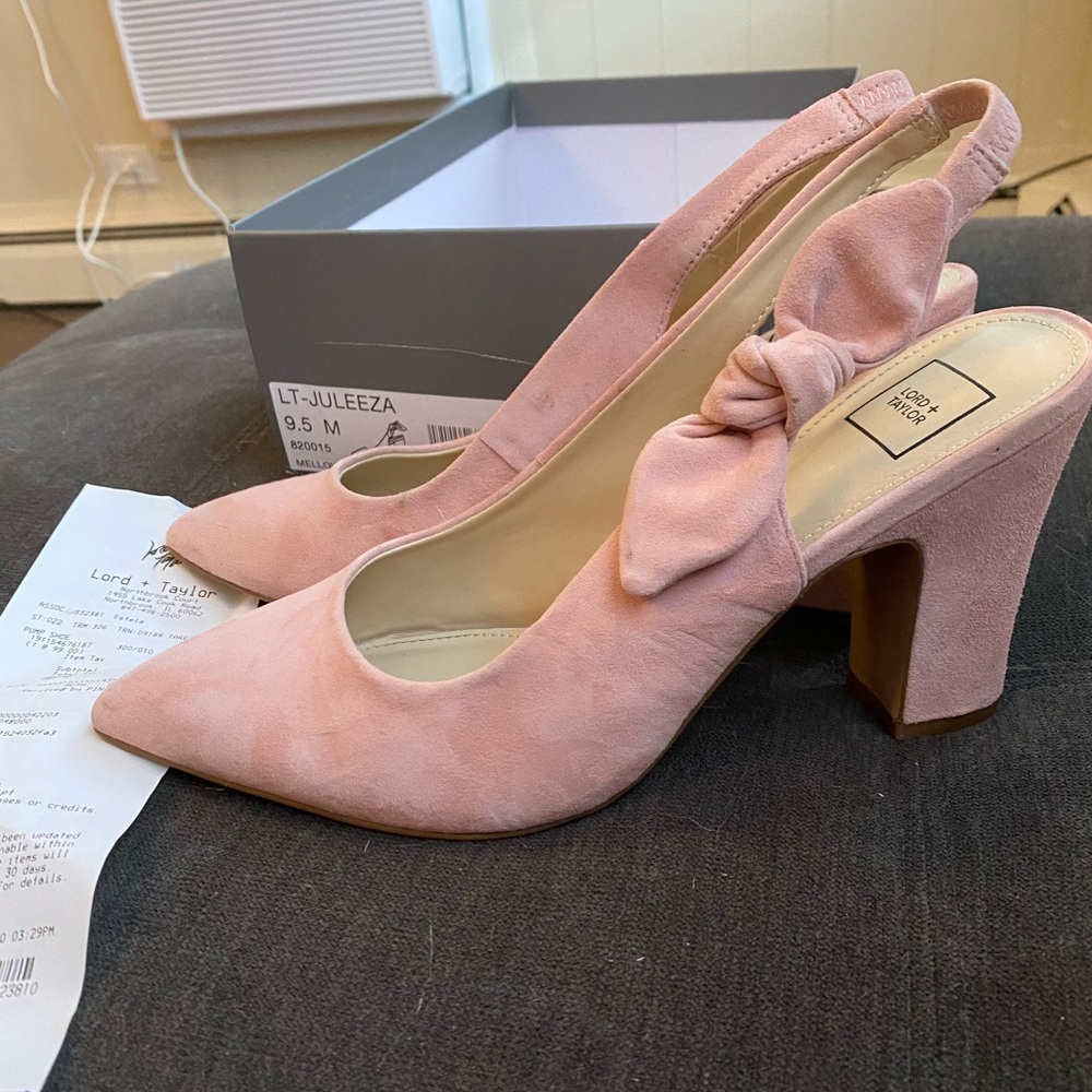 Lord & Taylor Mellow Rose Pink Heels